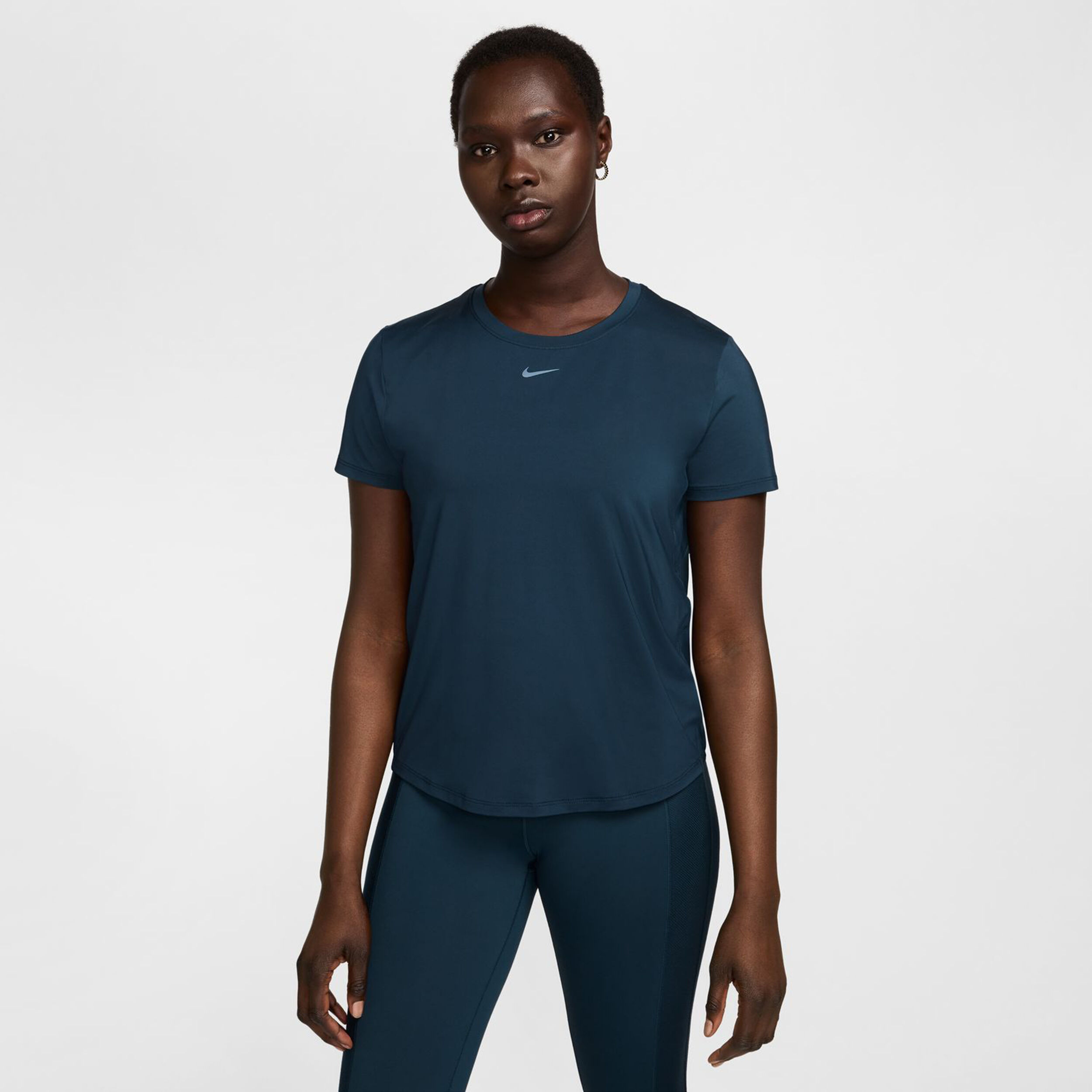 Dri-Fit One Classic T-Shirt Damen - Dunkelblau