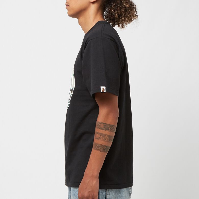 A Bathing Ape Woodland Camo Busy Works Tee M Black
