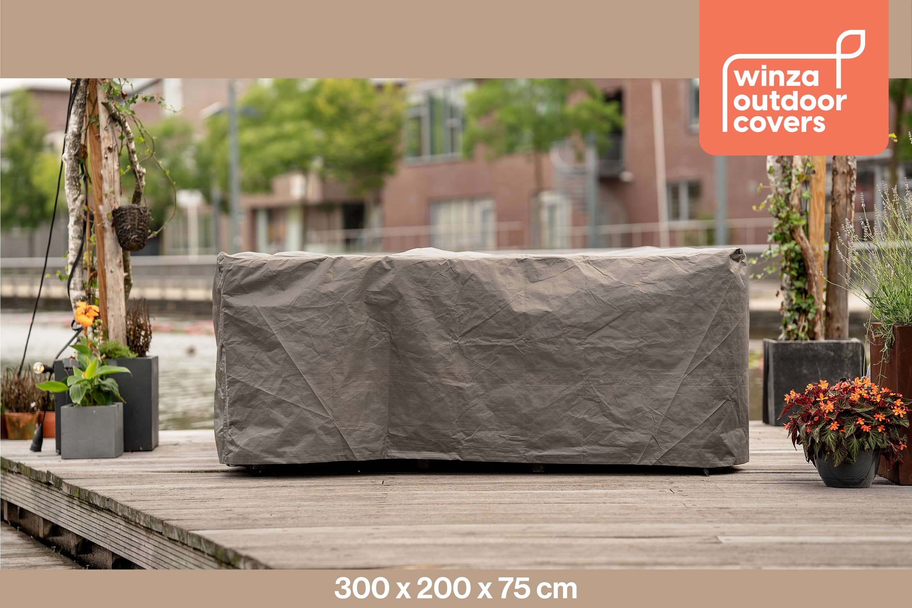 Winza 300 x 200 x 75 cm Loungeset Schutzhülle
