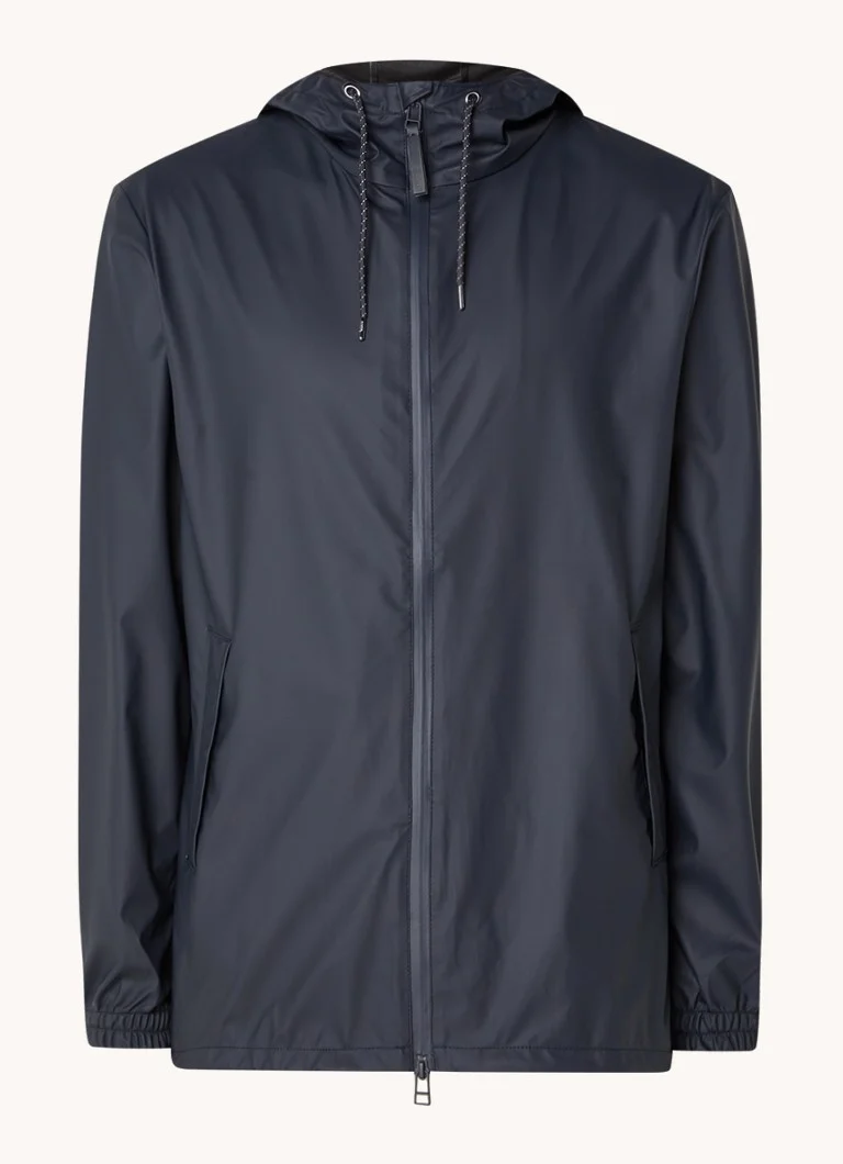 Rains Storm Breaker rain jacket with hood and side pockets