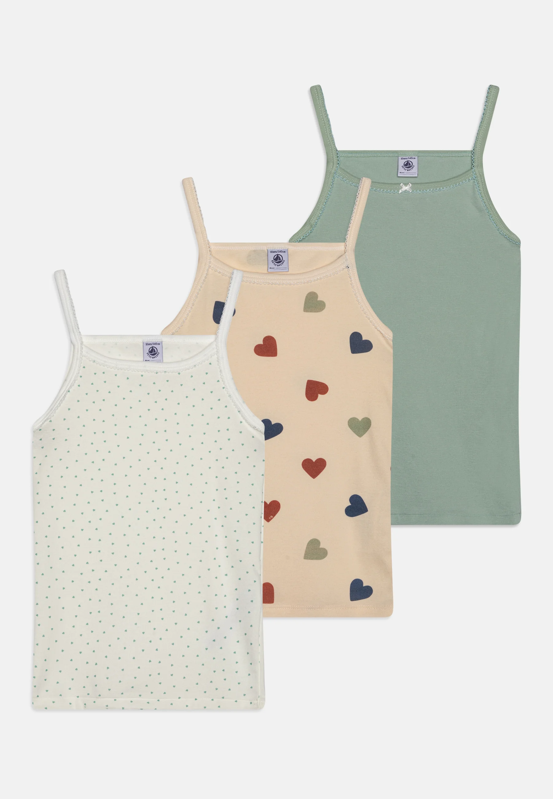 Petit Bateau KIDS CHEMISES 3 PACK - Camiseta interior