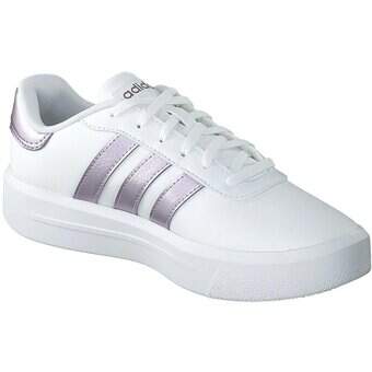 adidas Court Platform Sneaker in weiß