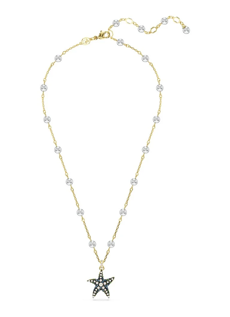Collana Swarovski Idyllia placcata in oro