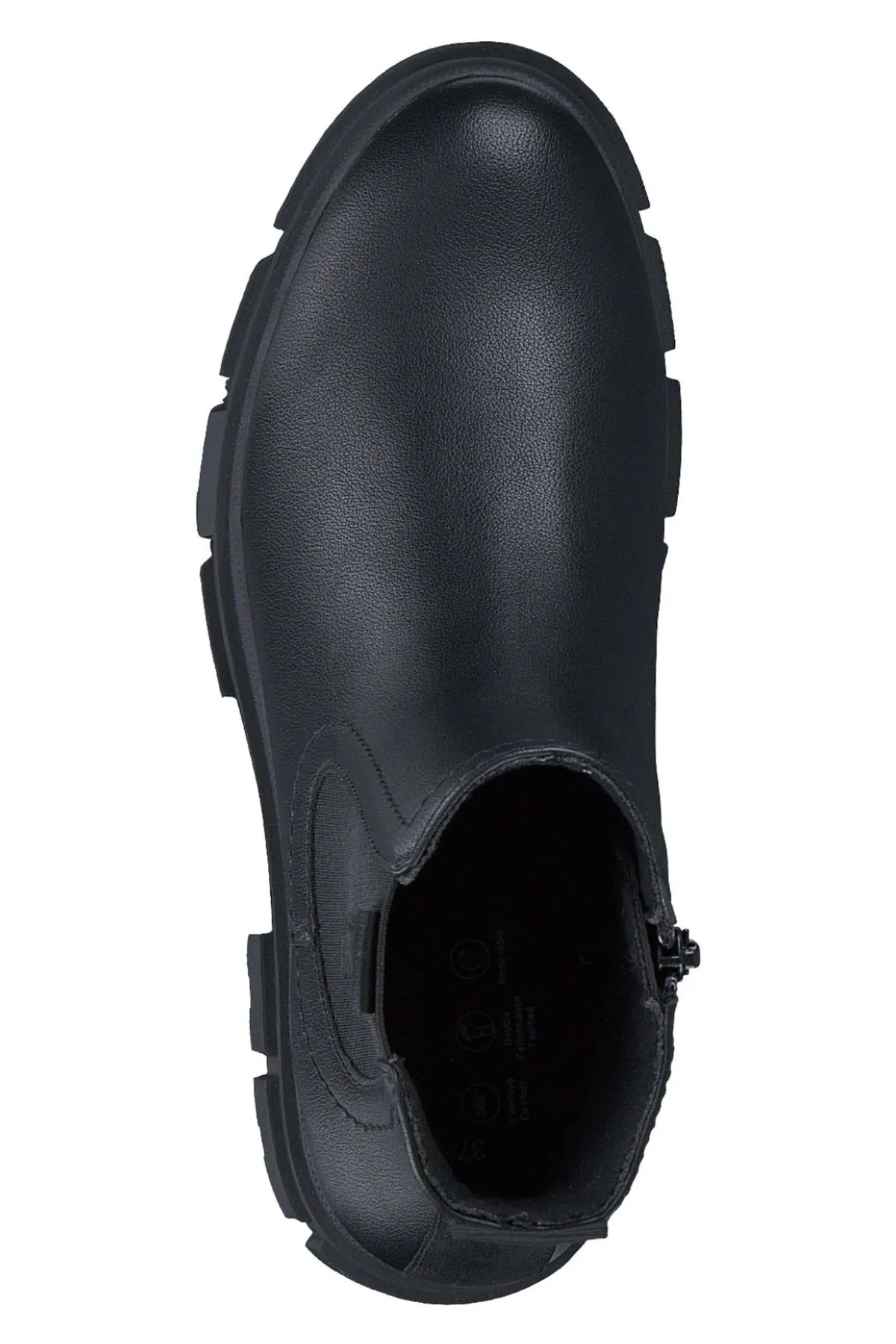 s.Oliver  Stiefelette - Schwarz - Blockabsatz