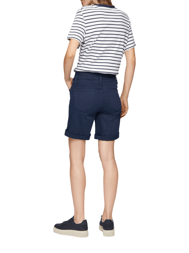 s.Oliver Jeans-Hose kurz in Blau günstig kaufen