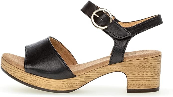 GABOR Klassische Sandalen schwarz