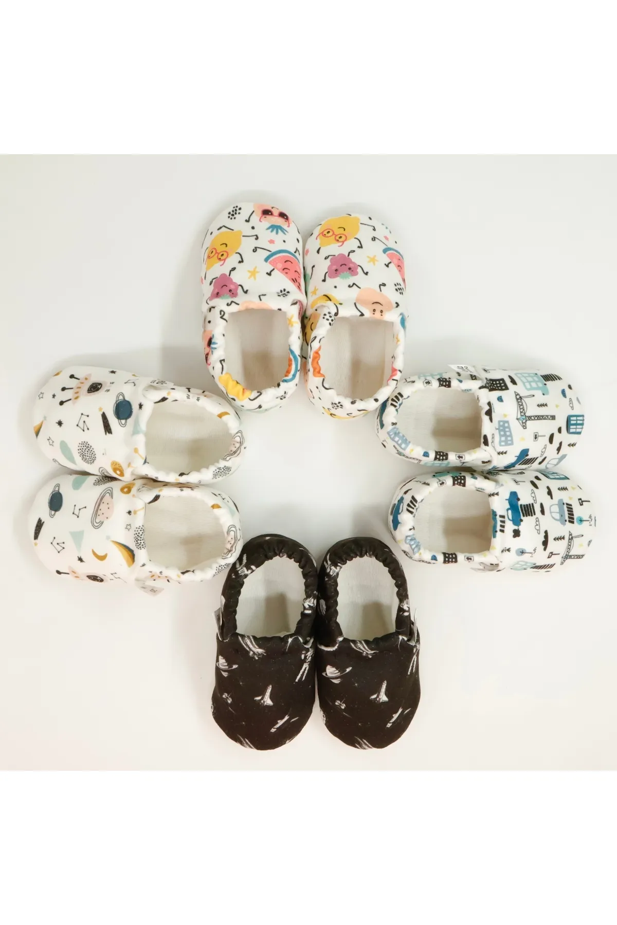 Ella Bonna  Anti-Rutsch-Sohle, City Life Baby-Schuhe, Heimstiefel, Hausschuhe, Kinderzimmer-Schuhe, Hausschuhe