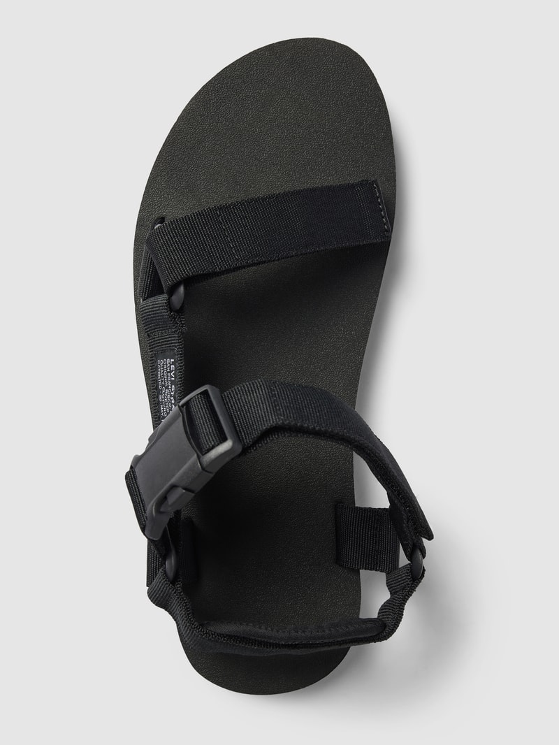 Sandalen mit Label-Patch Modell 'TAHOE' in schwarz