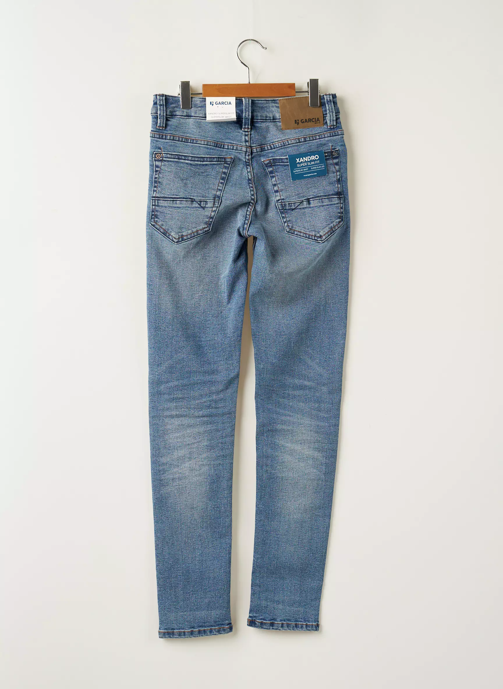 Garcia Jeans Coupe Slim Garcon couleur bleu