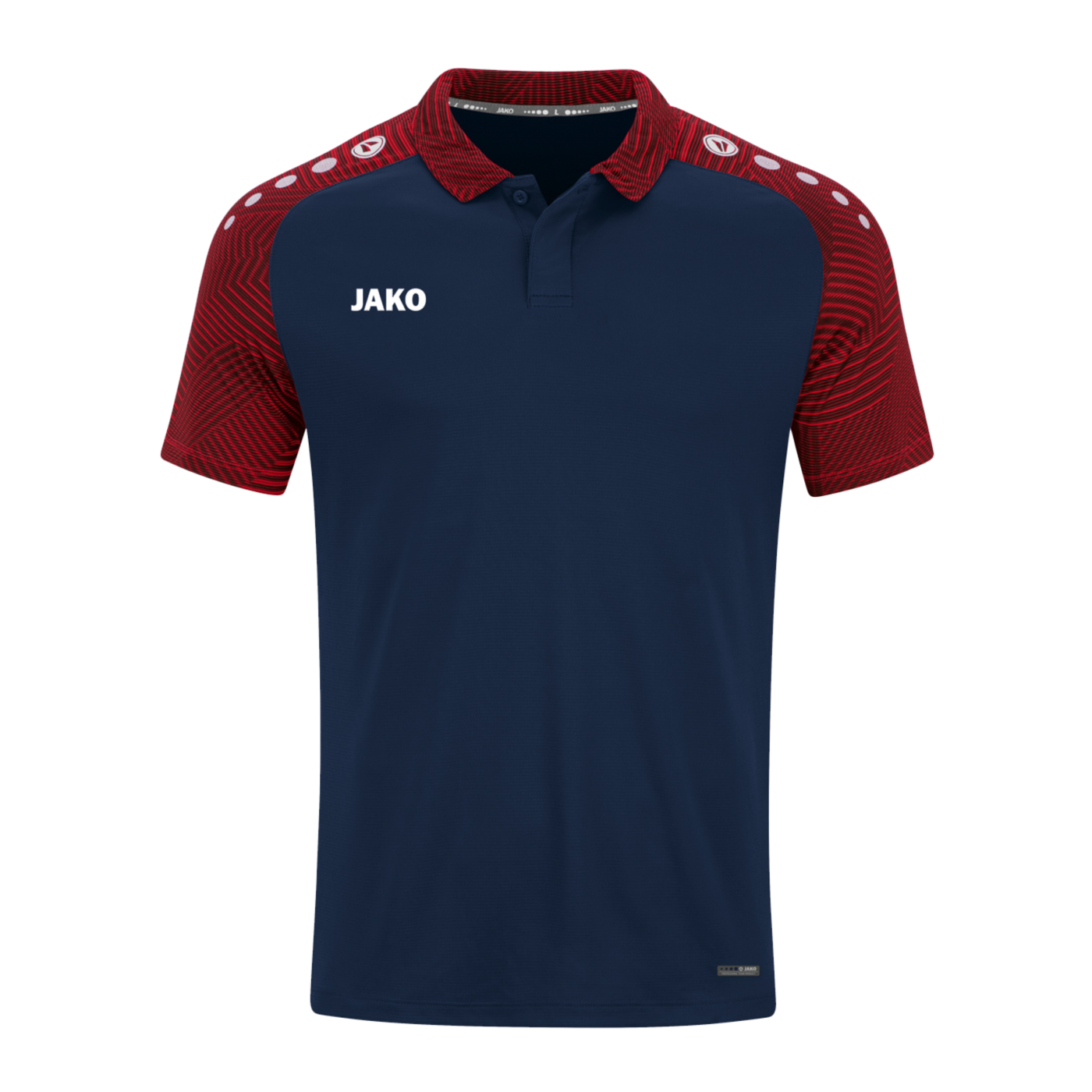 JAKO Performance Poloshirt Blau Rot F909