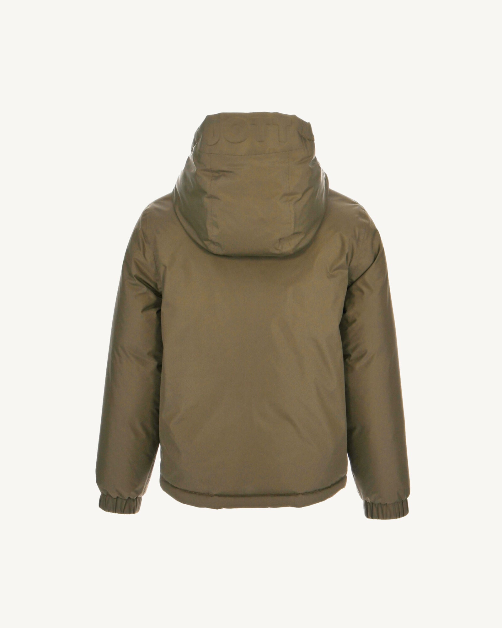Doudoune réversible à capuche enfant Army/Orange foncé Yoko 2.0