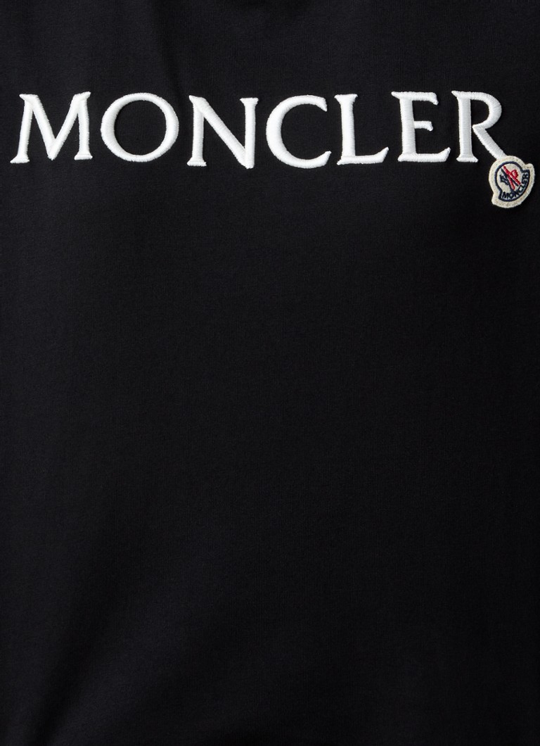 T-shirt Moncler con logo ricamato