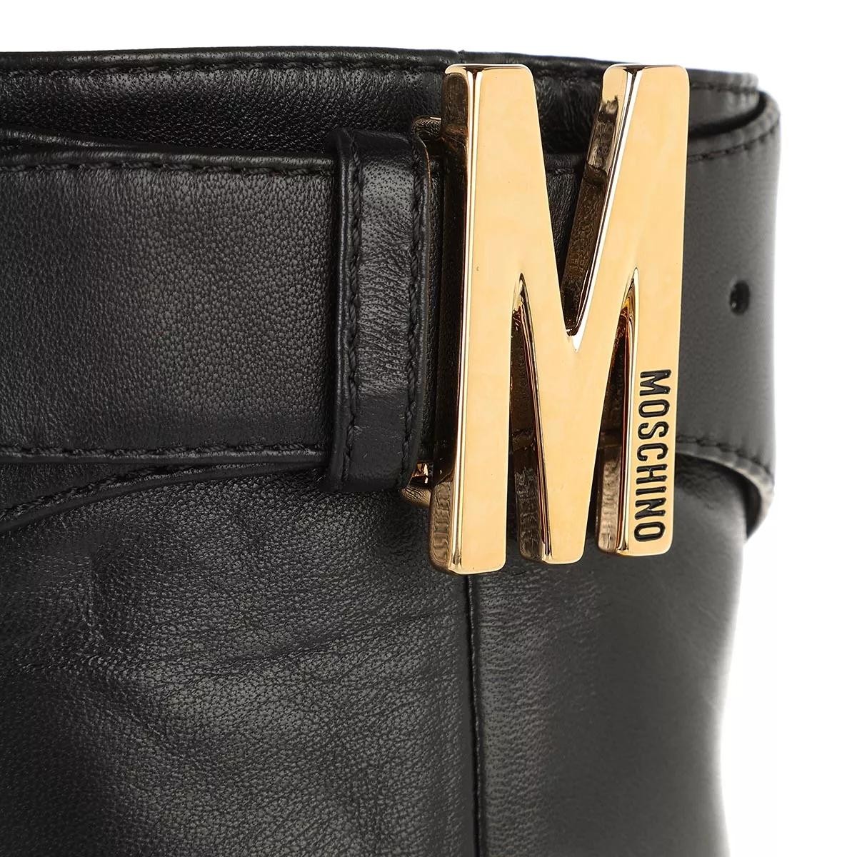 MOSCHINO Ballerinas schwarz Stiefelette