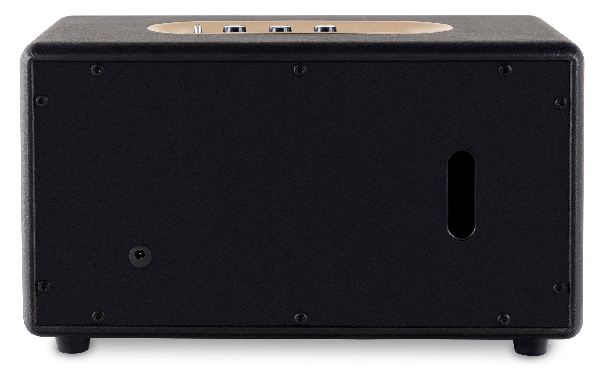 Bennett & Ross BB-860 Blackmore Stereoanlage (60 W, Retro Bluetooth Lautsprecher in Lederoptik)