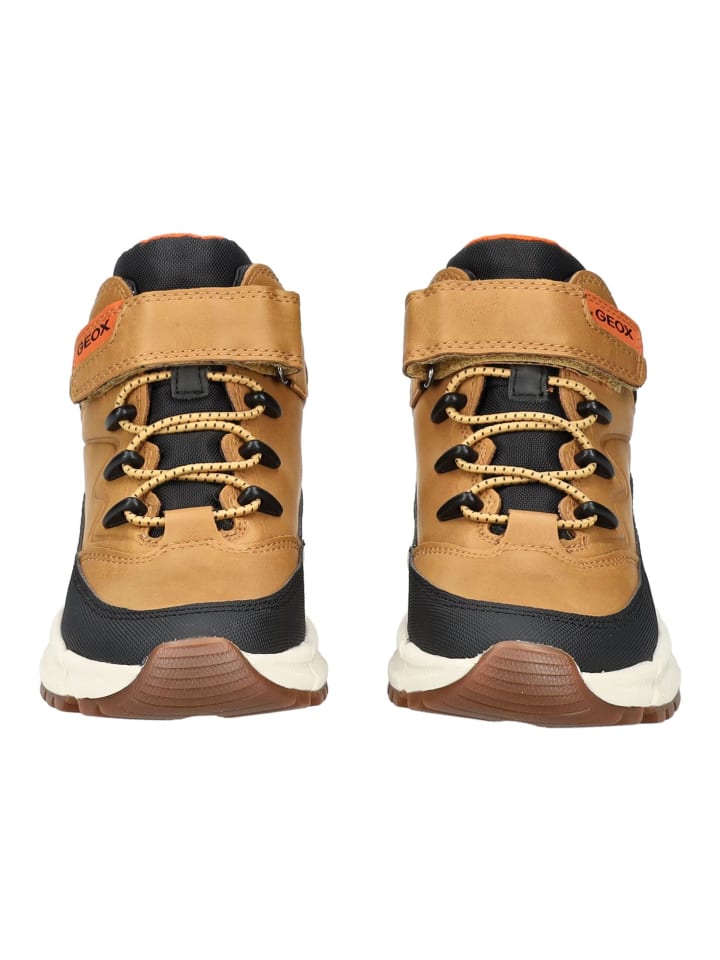 Geox Stiefelette in Schwarz/Gelb günstig kaufen