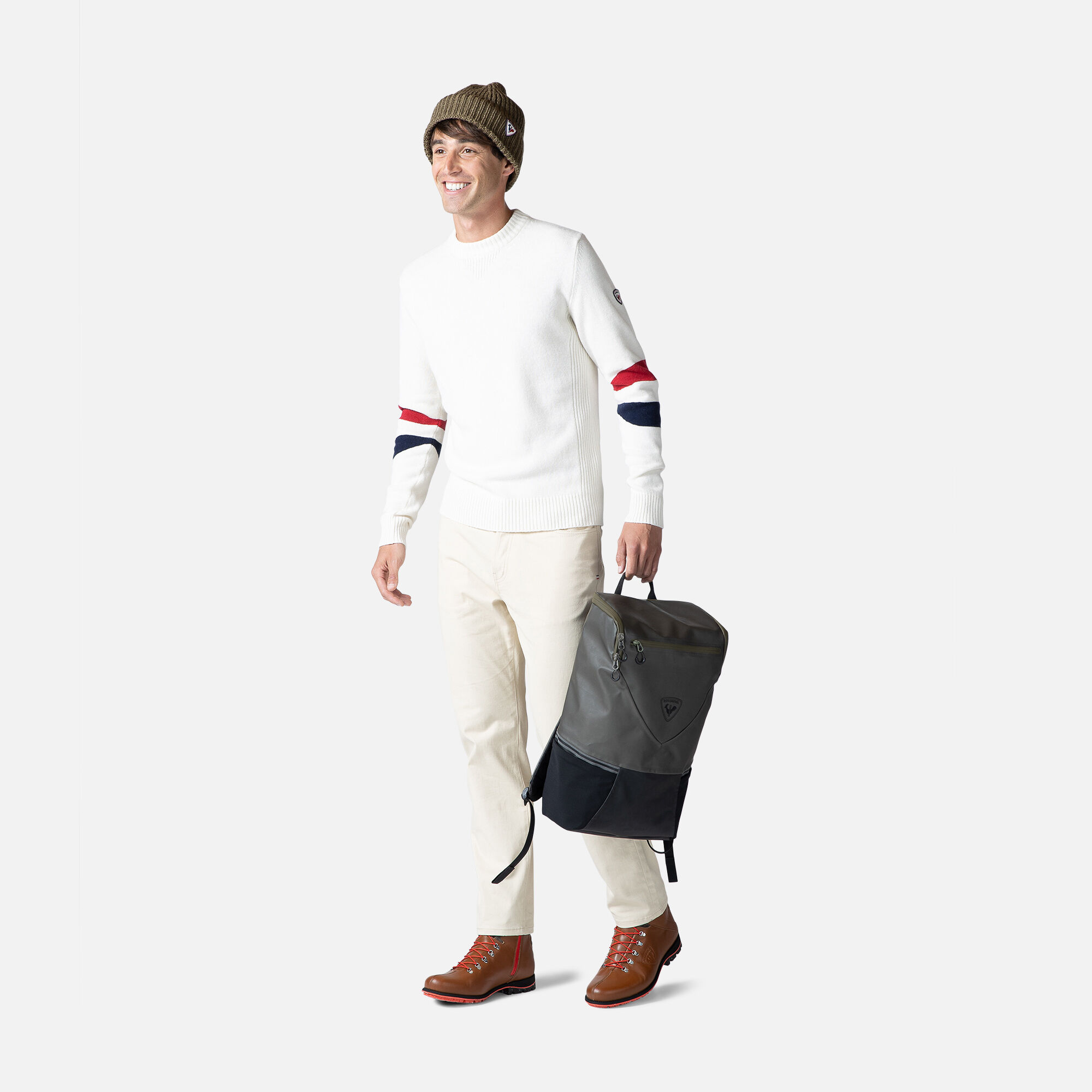 Pull en maille Signature homme