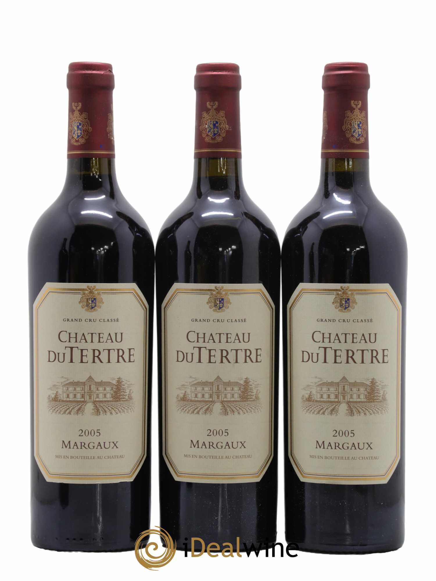 Château du Tertre 5ème Grand Cru Classé  2005 - Lot de 12 Bouteilles