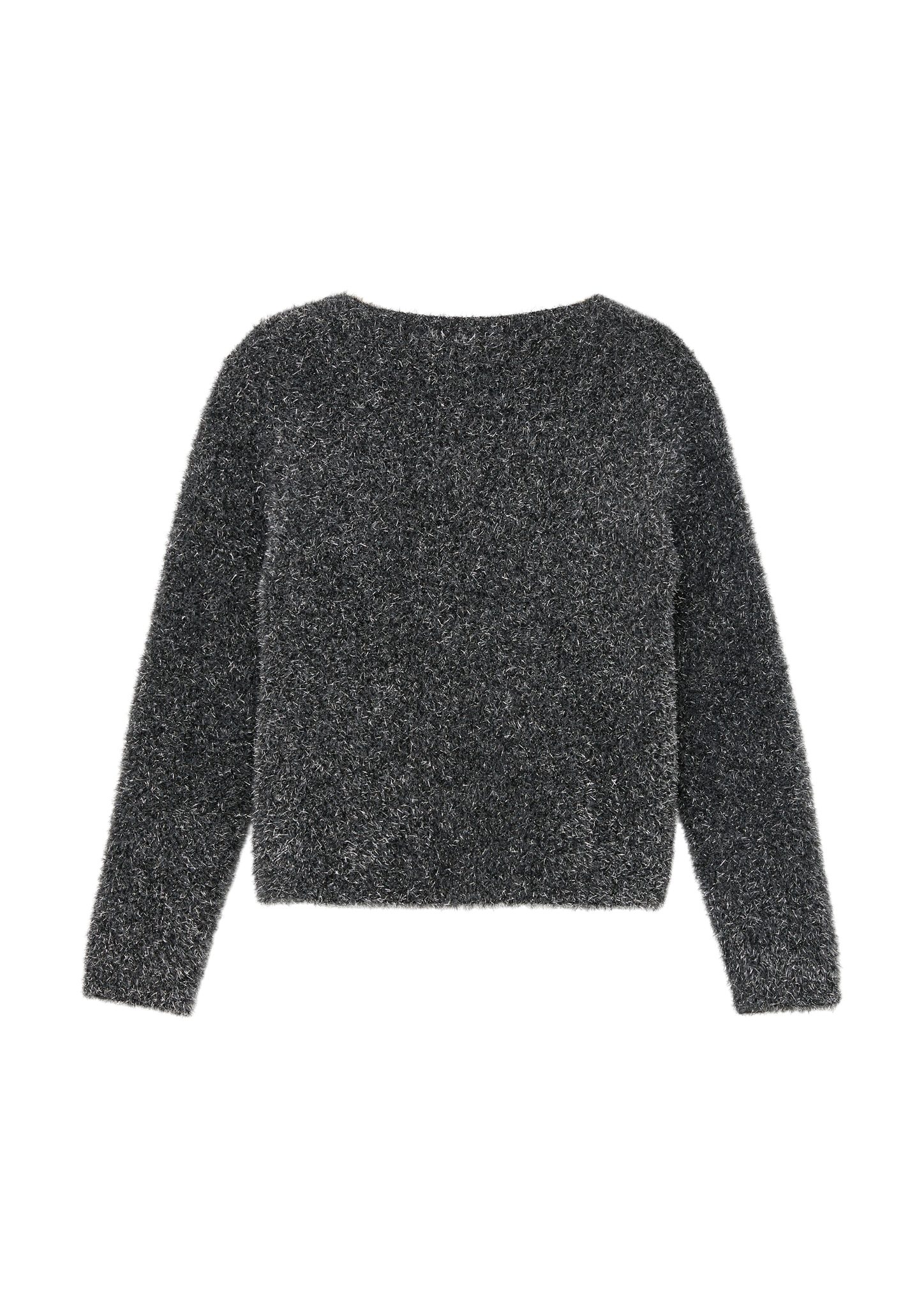 s.Oliver Strickjacke Cardigan aus Effektgarn