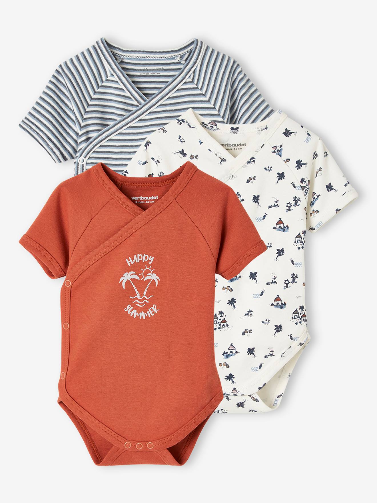 Lot de 3 bodies 