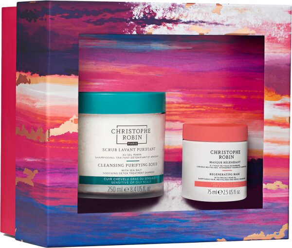 Christophe Robin Geschenkset Perfekt Hair Ritual Set Haarpflegeset