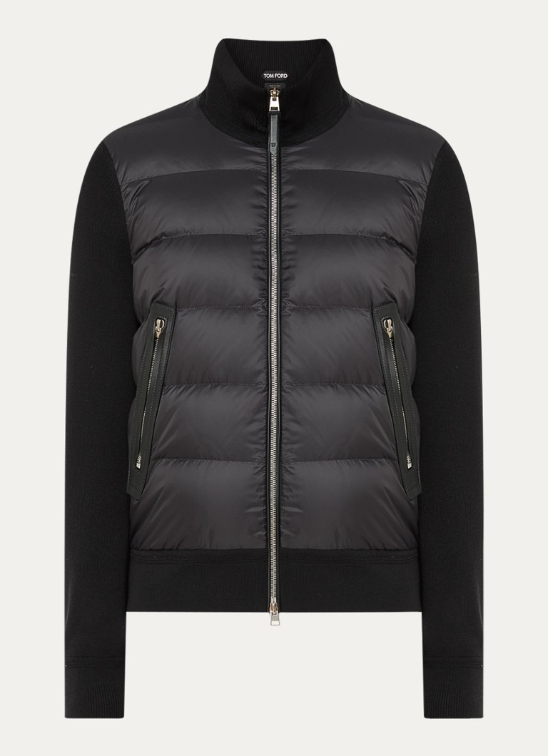 Giacca Tom Ford in lana merino con imbottitura in piuma