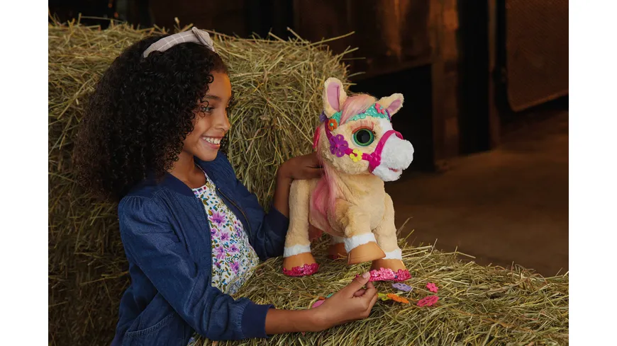Hasbro - FurReal Friends - furReal Cinnamon, mein stylisches Pony