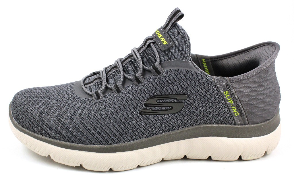 SKECHERS Komfort Slipper grau