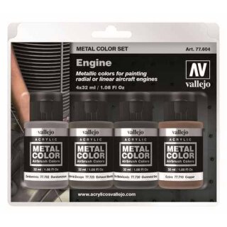 Vallejo Metal Color Engine Set 32ml (4)