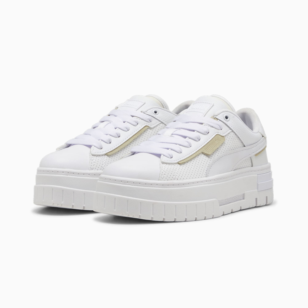PUMA Mayze Crashed Leather 396011_02 / weiss