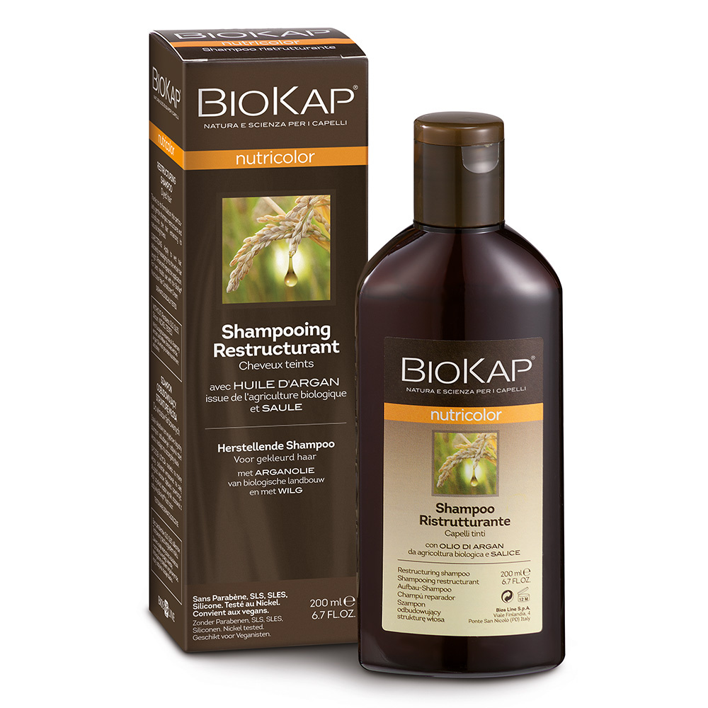 biokap SHAMPOOING RESTRUCTURANT NUTRICOLOR SHAMPOOING CHEVEUX COLORÉS OU MÉCHÉS