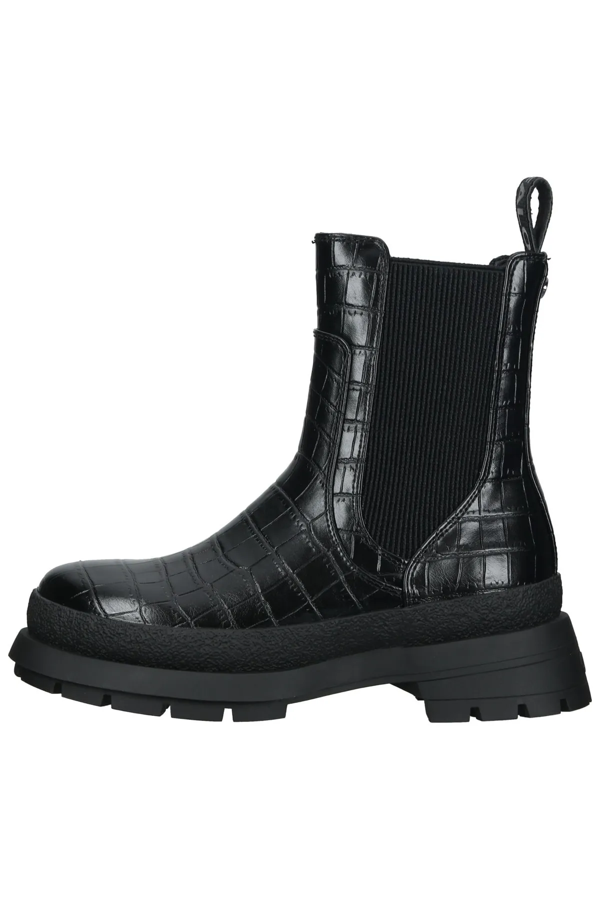 Buffalo  Stiefelette - Schwarz - Blockabsatz