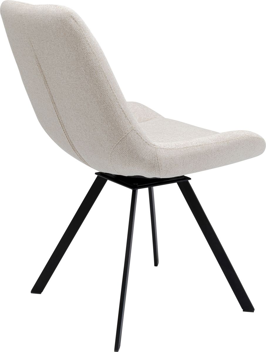 KARE Drehstuhl Baron Beige