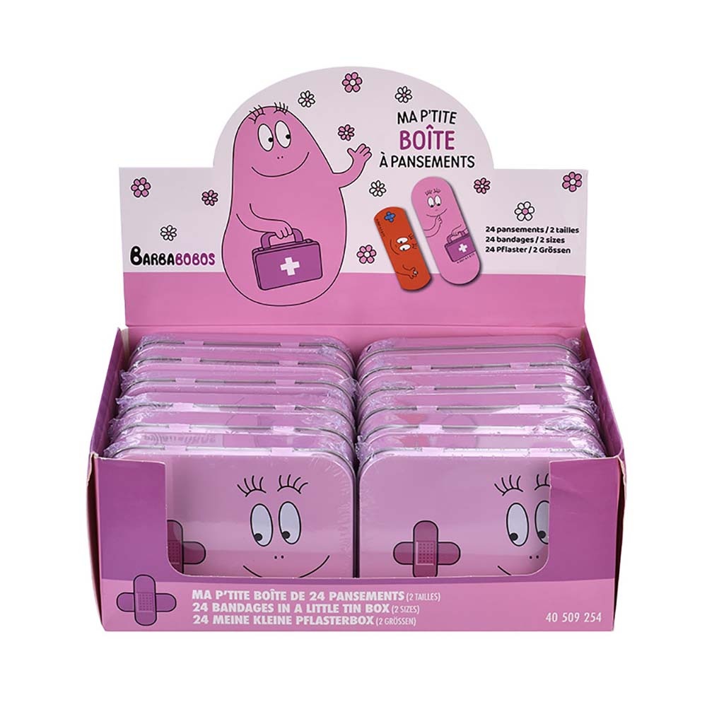 takecare Barbapapa boite de 24 pansements BOITE DE PANSEMENTS