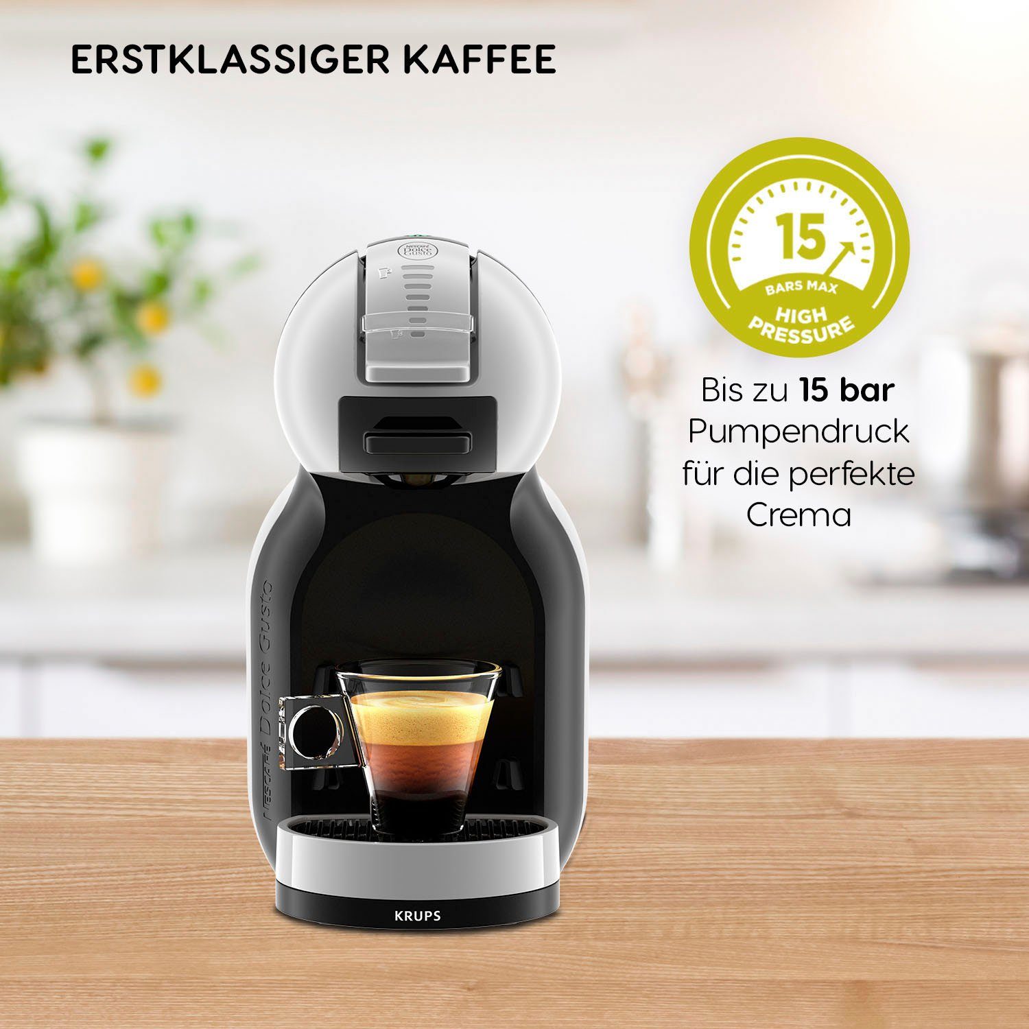 NESCAFÉ® Dolce Gusto® Kapselmaschine KP123B Mini Me, inkl. 3 Pakete Nescafé Dolce Gusto Latte Macchiato im Wert UVP € 17,97