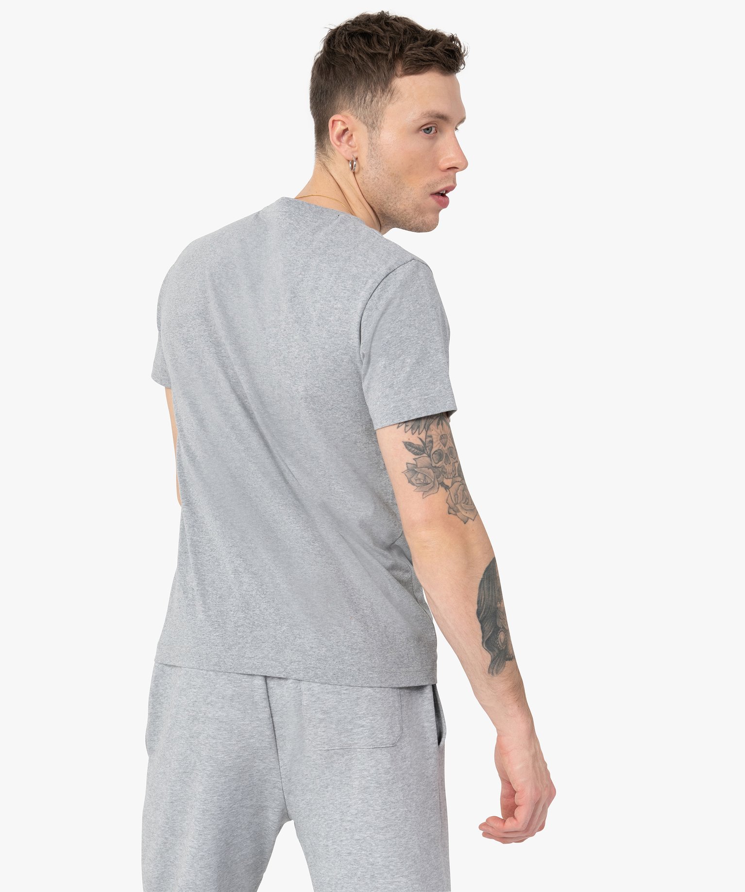 Tee-shirt homme avec inscription XXL - Camps United gris | GEMO