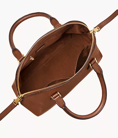 Fossil Outlet Dome Satchel Bri