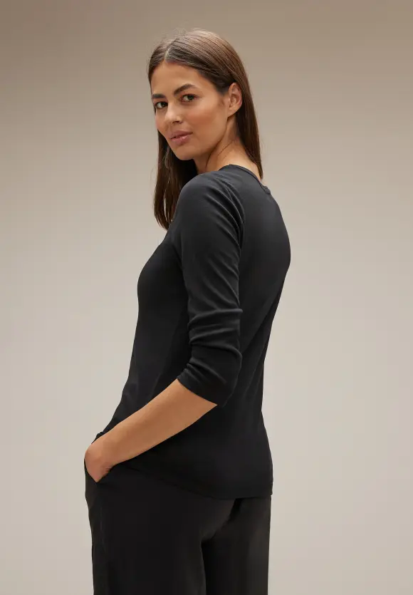 Street One Basic Shirt mit 3/4 Arm