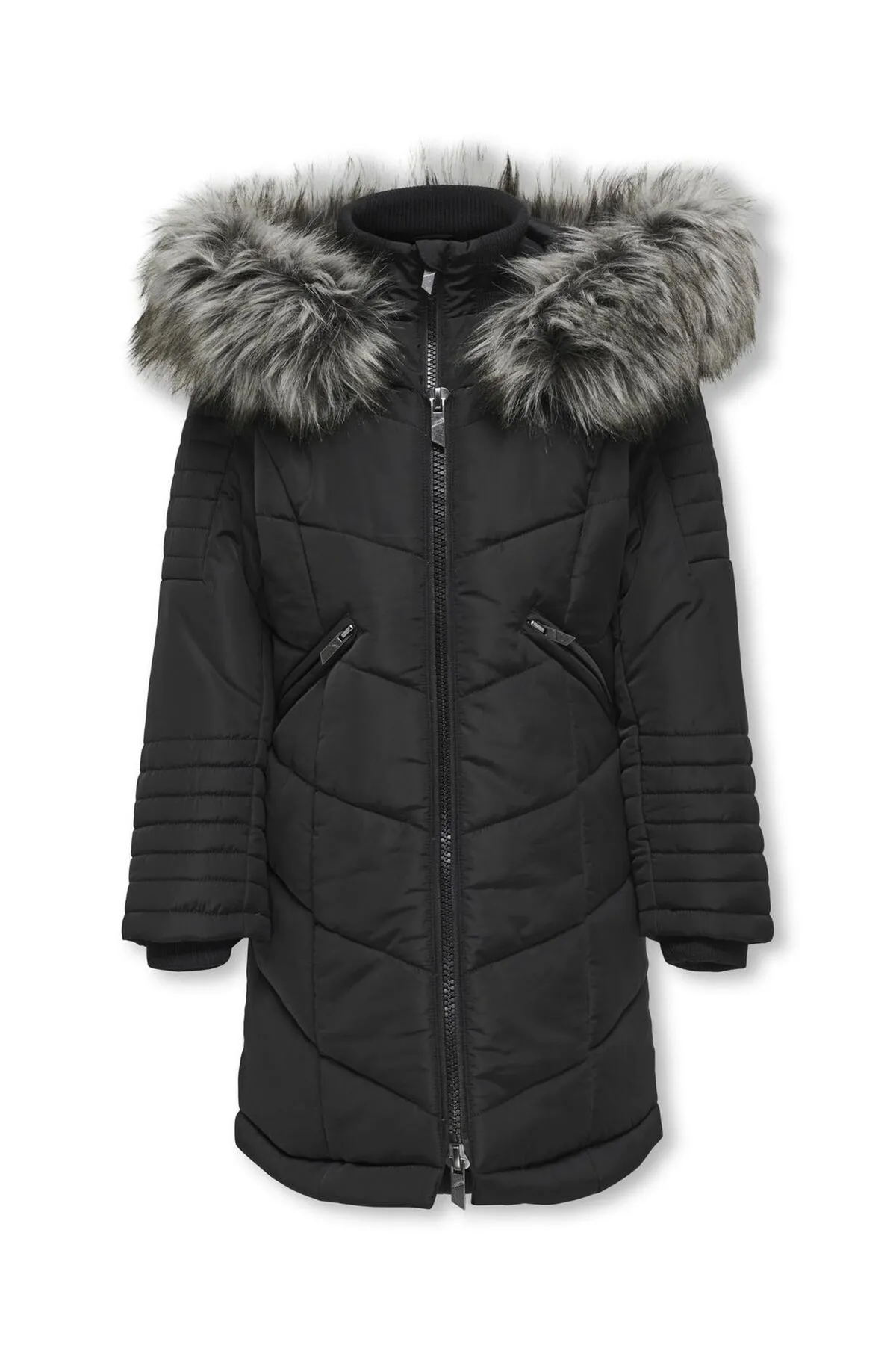 Kids Only  Mantel - Schwarz - Basic