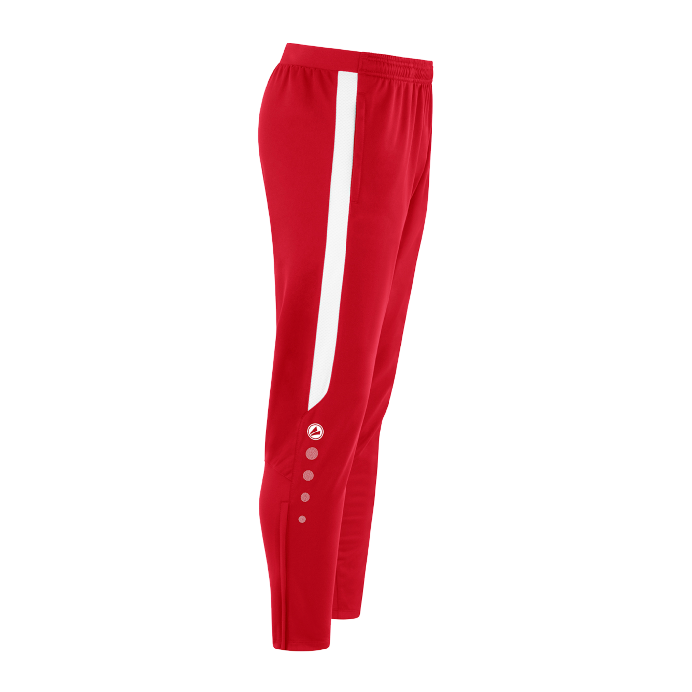 JAKO Power Polyesterhose Kids Rot Weiss F105