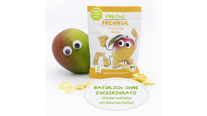 Freche Freunde Bio Fruchchips 100% Mango 14 g