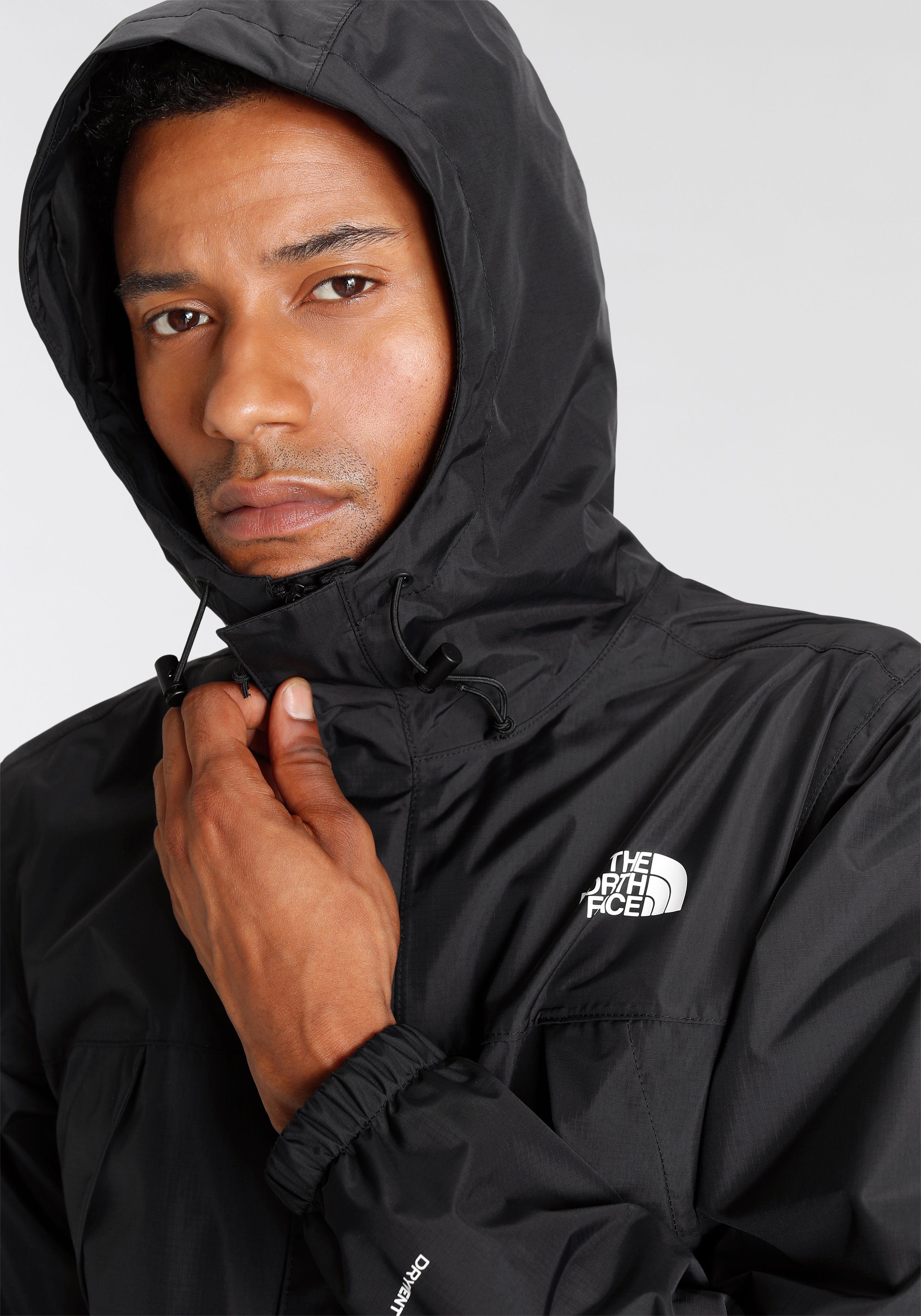 The North Face Funktionsjacke M ANTORA JACKET (1-St) winddicht, wasserdicht & atmungsaktiv