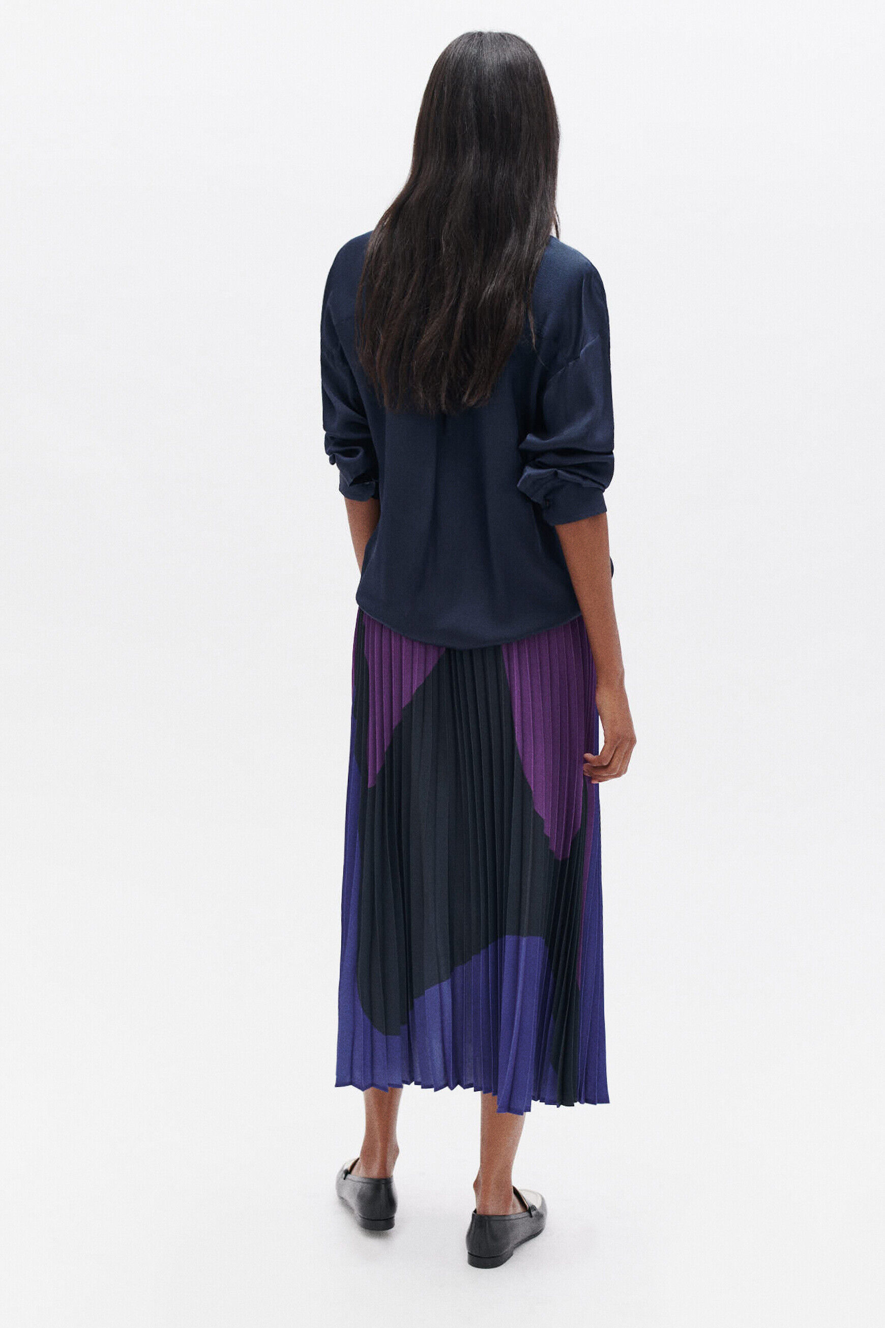 Jupe amelia1 parme femme