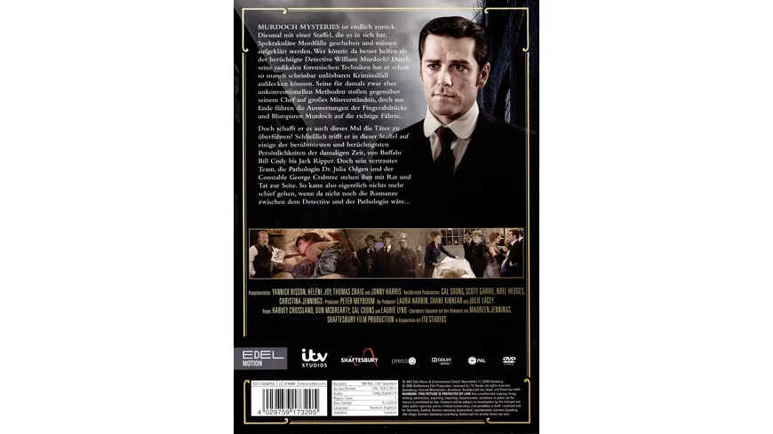 Murdoch Mysteries - Staffel 2  [4 DVDs]