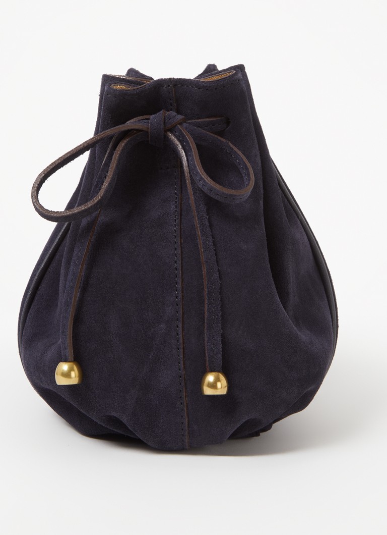 Geantă mini Gerard Darel din piele întoarsă Dany