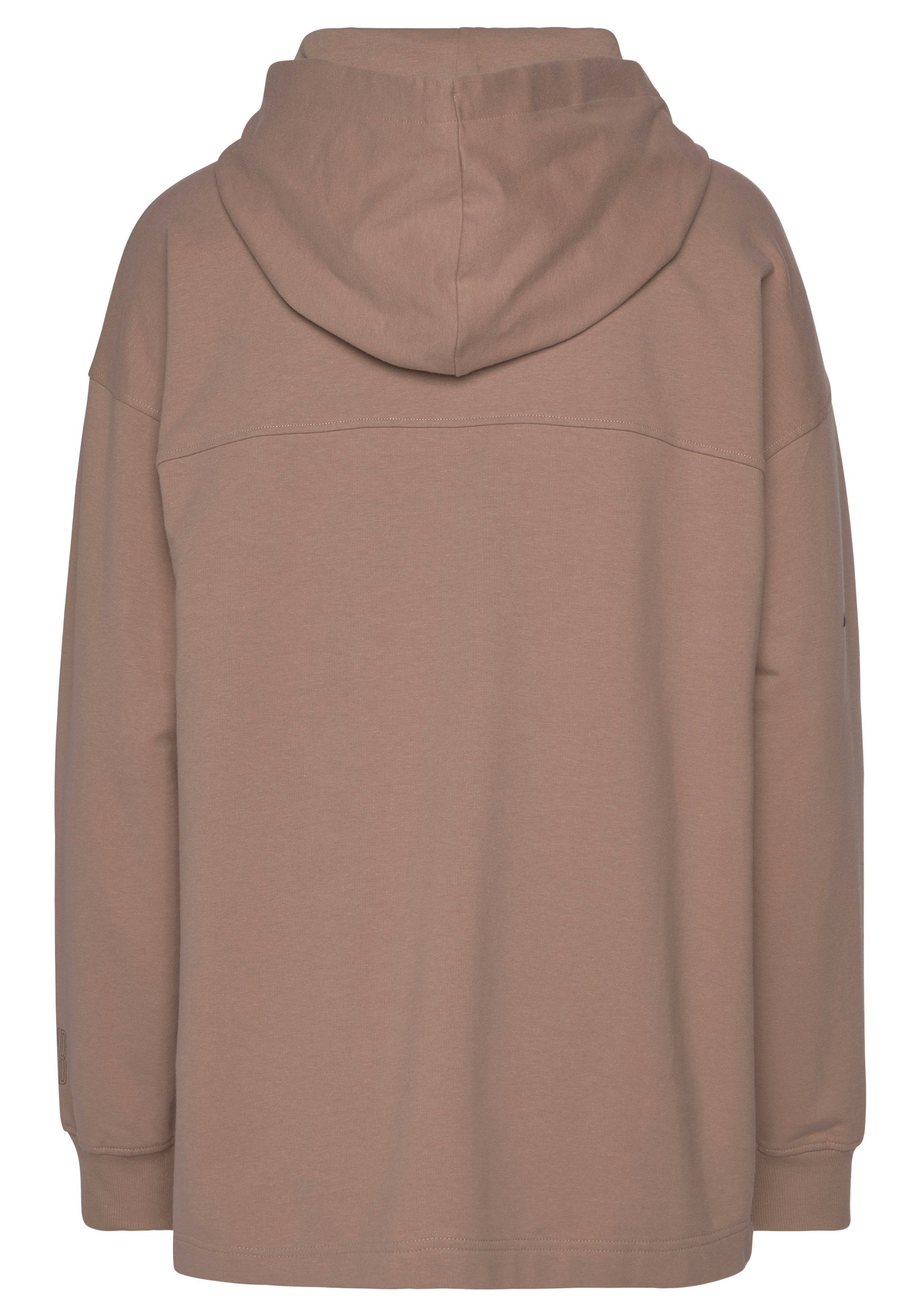 Venice Beach Kapuzensweatshirt mit Reißverschluss vorne