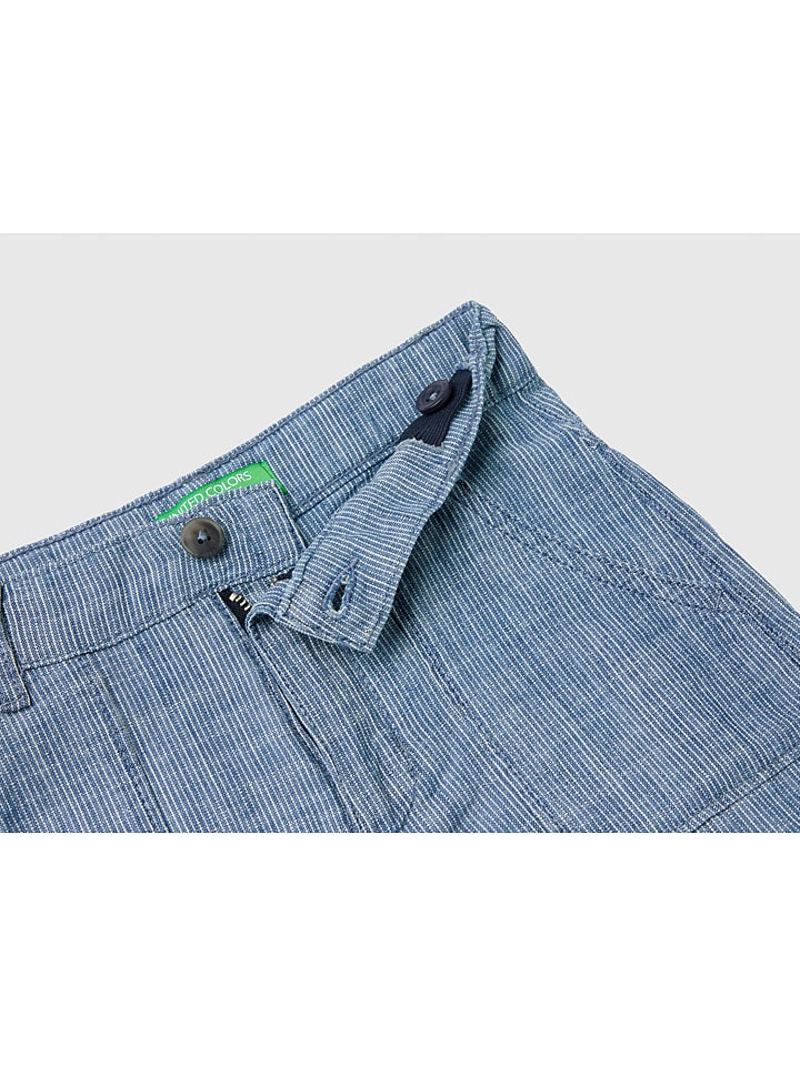 Benetton Shorts in Blau günstig kaufen