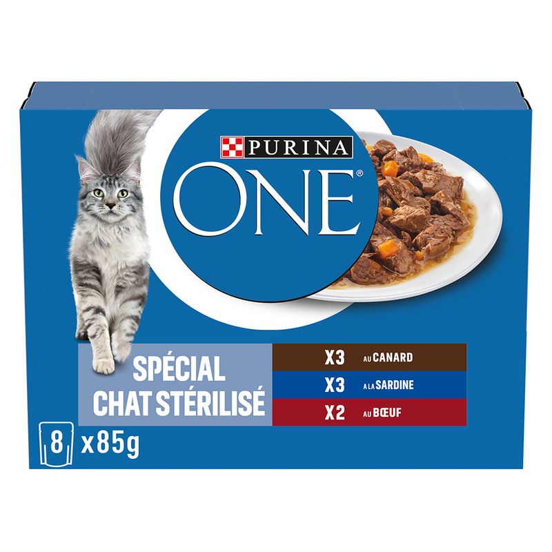 Mixpaket PURINA ONE Sterilized Katze zu TOP-Preisen