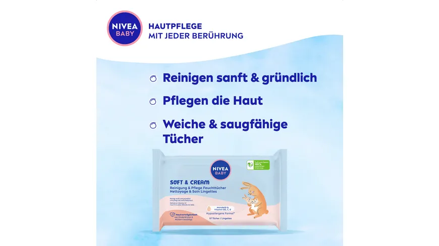 Nivea Baby Feuchttücher Multi Pack