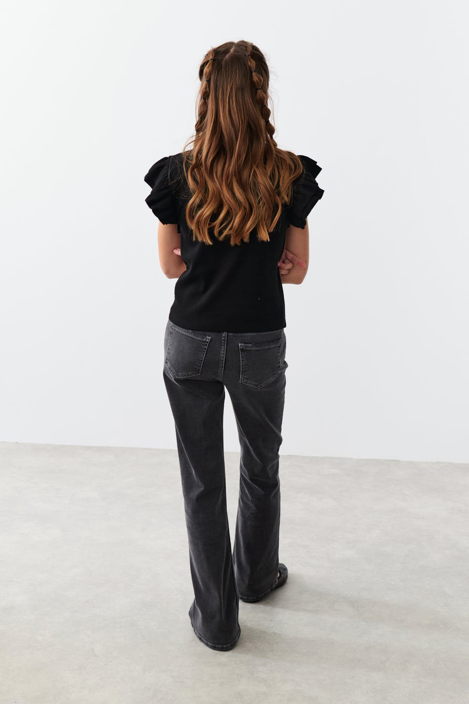 Y cute frill top