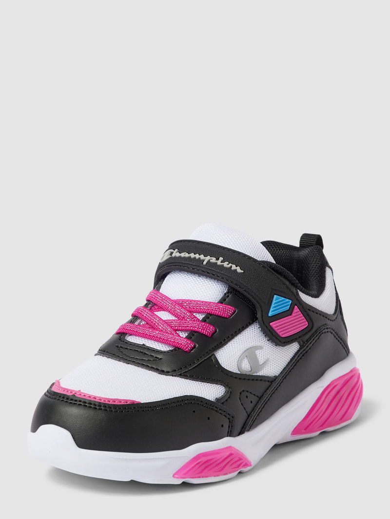 Sneaker mit Label-Details Modell 'WAVE' in blau